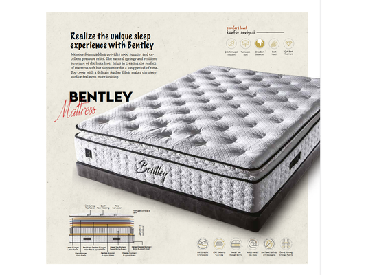 Bentley Mattress (balanced) - Baleni Furniture